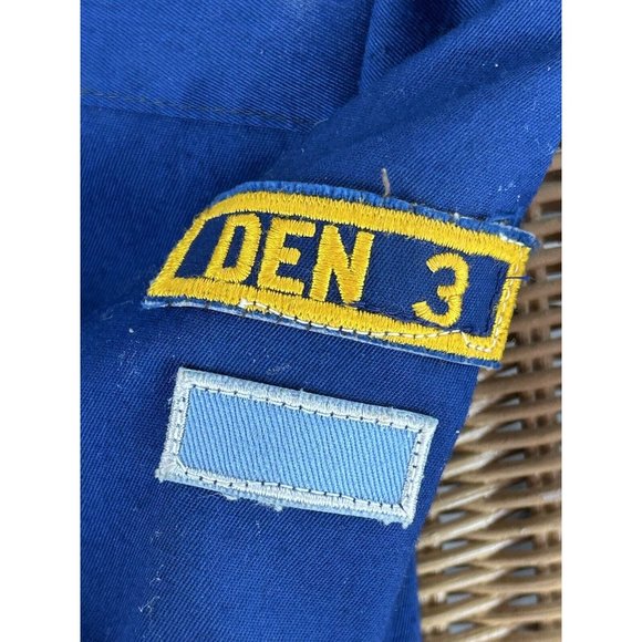 Vintage Cub Scout Boy Scout Uniform Shirt w Multiple Patches Medals Pins - Picture 9 of 16